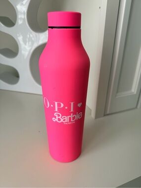 BARBIE The Movie X Opi Hot Pink Stainless Steel Water Bottle